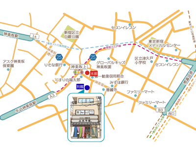 Nai-Chanへの地図